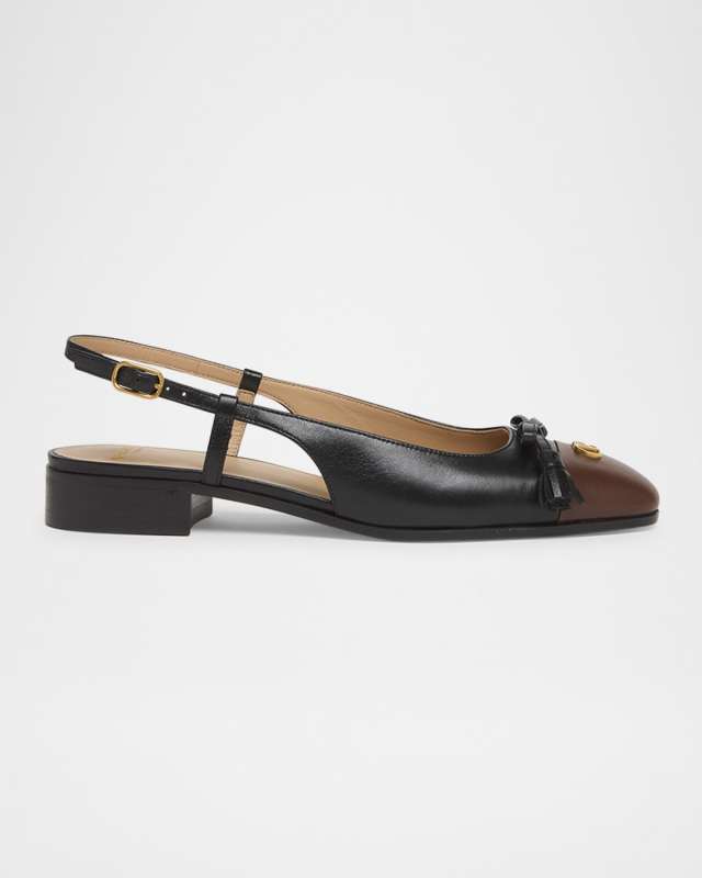 Slingback Ballerina Pumps